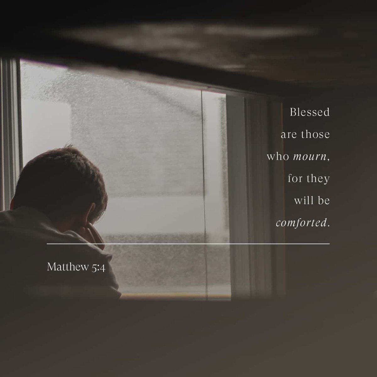 samuelbennett03's tweet photo. “Blessed are those who mourn, for they will be comforted.”
Matthew 5:4 NIV
https://t.co/CWmHOUVV7w https://t.co/fW8AUpmPag