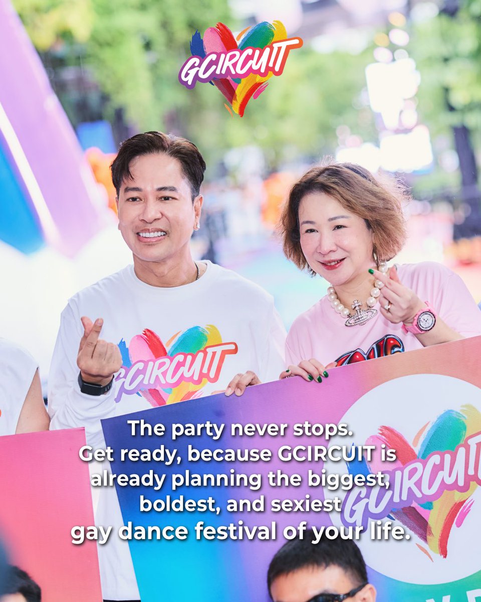 gCircuit's tweet photo. Thank you to our beautiful family. We‘re not done yet. Don’t forget to mark your calendars! See you next year for SK2027, 9-12 April

📸 Special thanks to EMSPHERE for the beautiful photos.

#GCIRCUIT #LovePride2026 #PrideMonth #SK2027 https://t.co/iN09lobBQB