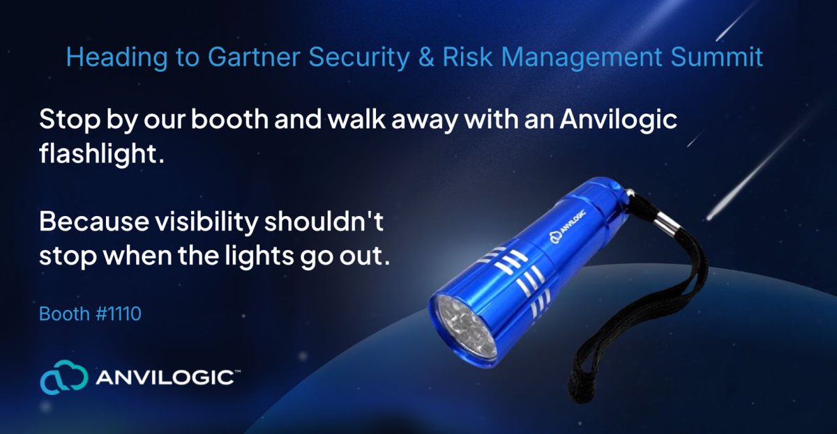 AnvilogicSecOps's tweet photo. Last day at Gartner. Booth #1110 until 2 PM.

Modernize your SOC without starting over. Blueprints automates data management, detection, triage and investigation — across every data store you already use.

Last chance! https://t.co/thbjRAzabT