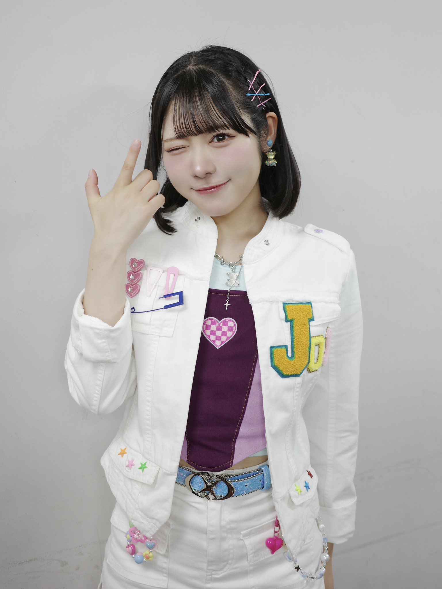 ≒JOY 生写真 僕たちの歌 歌唱衣装 大西葵 直筆 ≒JOY 生写真 僕たちの