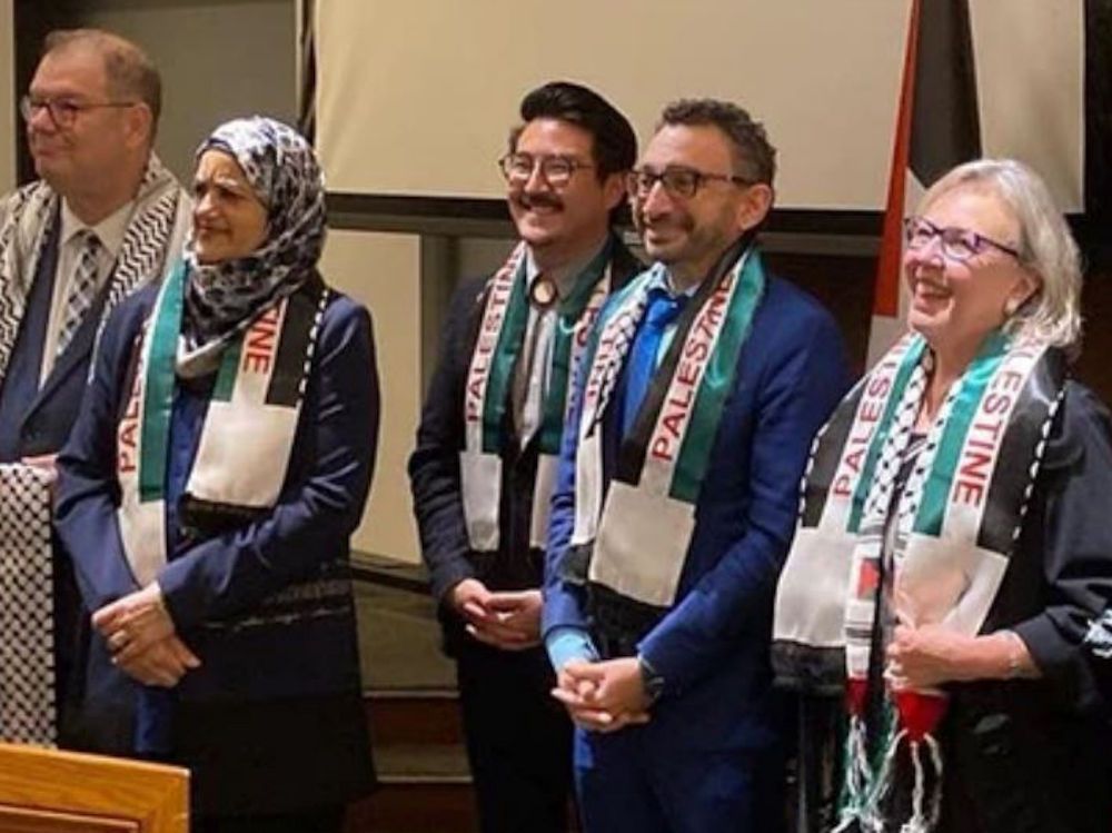 nationalpost's tweet photo. FIRST READING: Committee to fight Jewish hate includes former defender of Hezbollah and Yasser Arafat https://t.co/oWj6U1RMf9 https://t.co/p2J9AFYBuu