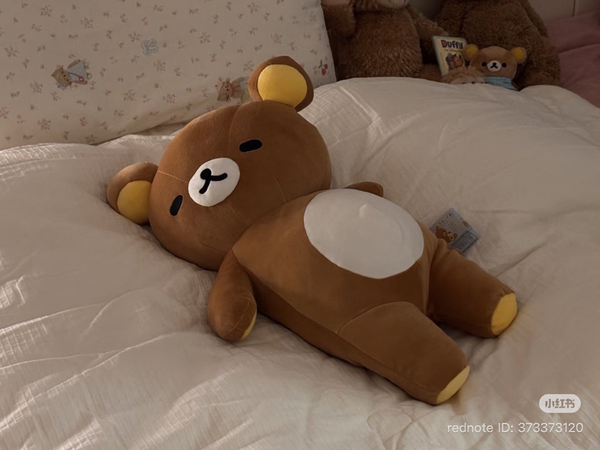 kimyeo_'s tweet photo. 리락쿠마 인형 중에 제일 갖고 싶은 거 :
잠자는 리락쿠마 … 침대에 두고 싶다 🛏️💤 https://t.co/6xJcmUUnAN