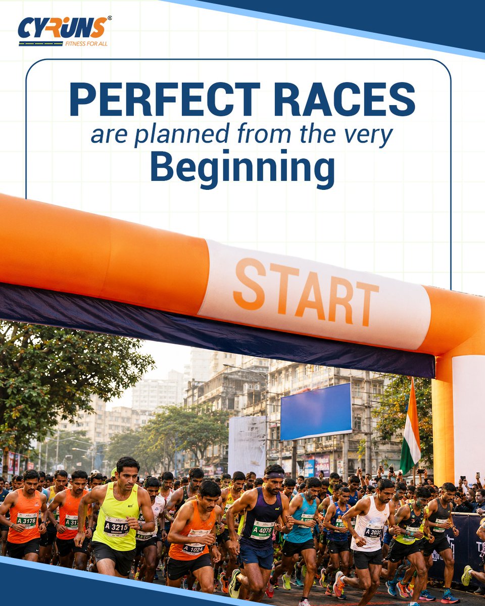 CYRUNS1's tweet photo. Behind every smooth marathon start is a carefully planned wave
Not to slow runners down, but to keep participants safer, splits more accurate, and every finish line moment smoother.
#marathon #cyruns #finishlinefeeling #racemanagement #runningcommunity #worldrunning #CoachRahul https://t.co/aOYCaqjLnq