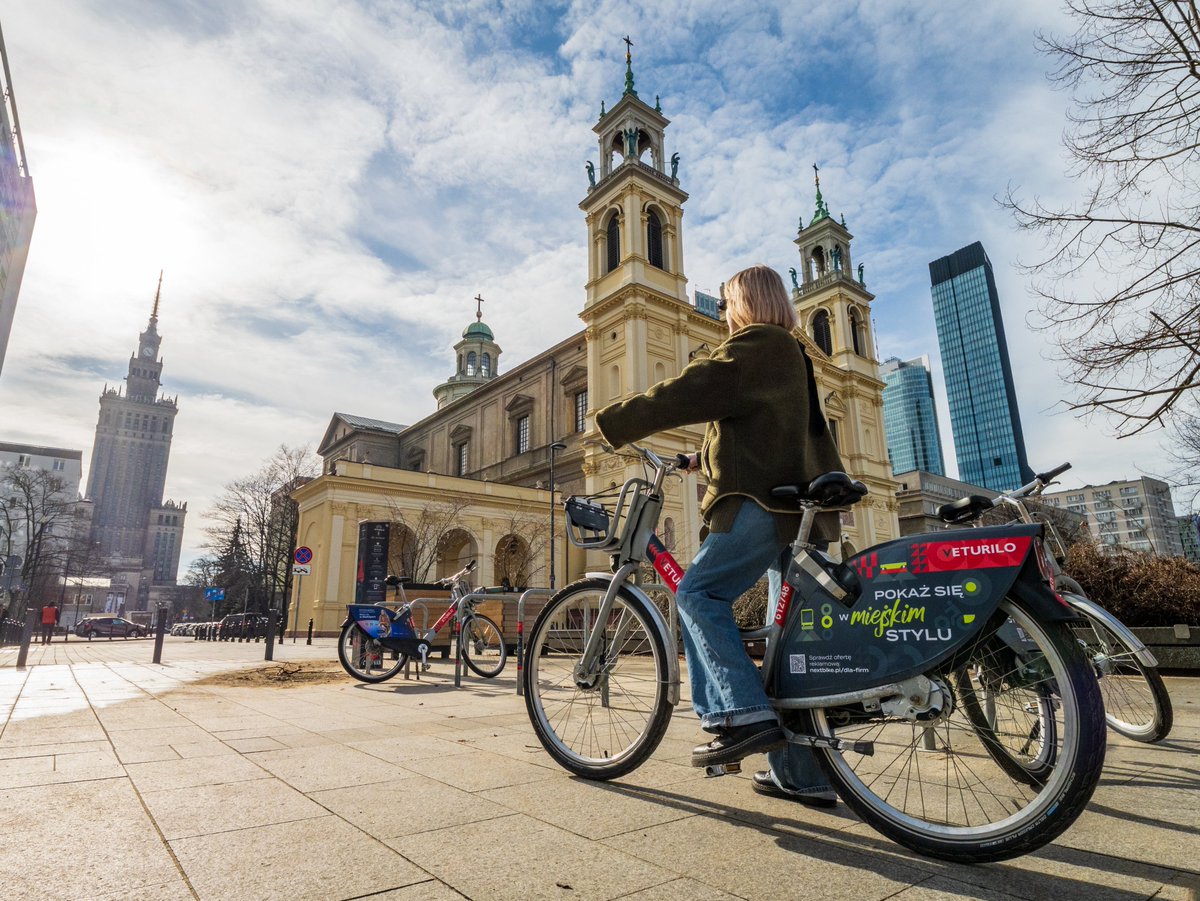 Go2Warsaw's tweet photo. 🚲 Happy World Bicycle Day! 🚲 

Celebrate by exploring Warsaw on two wheels! From riverside paths to forest trails, there's a perfect route for everyone. 
Discover top bike trips in and around Warsaw 👉 https://t.co/XmUOuL6t90 

📸Photos: Łukasz Kopeć, Maciej Deperas #DiscoverWarsaw #WorldBicycleDay
