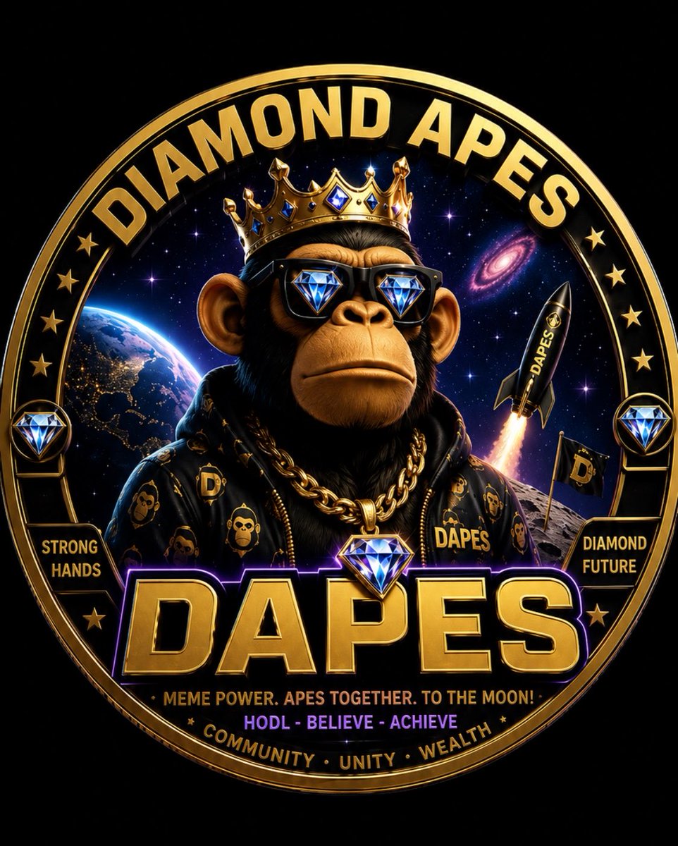 diamondapescoin's tweet photo. π¦ Not just another meme coin.
Diamond Apes is a community-driven project built for those who believe in holding strong and aiming higher.
π Hold
π Grow
π Win Together
Are you ready to become a Diamond Ape?
#DiamondApes #CryptoCommunity #MemeToken #Investing https://t.co/3NB2KCgnQB