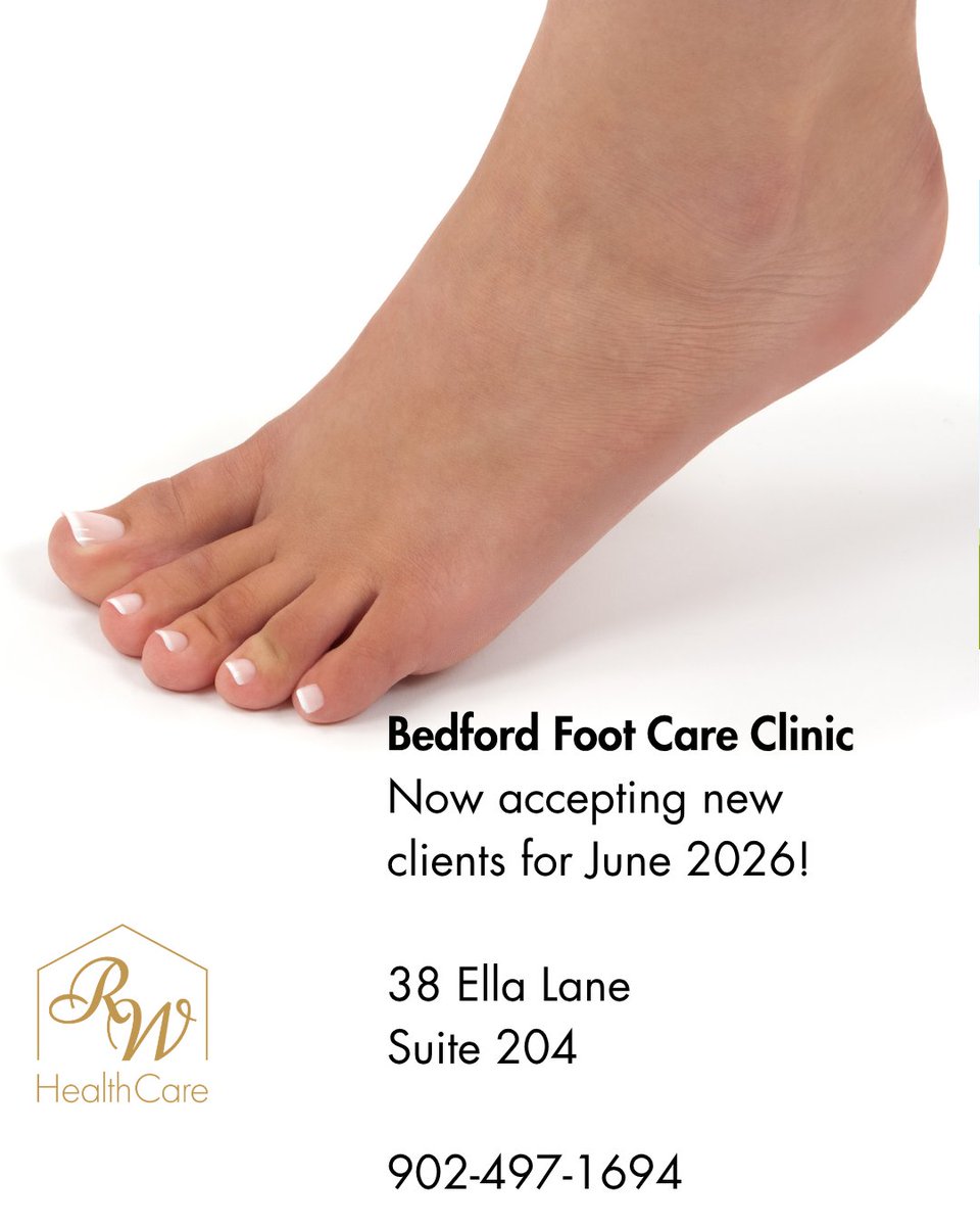 RememberWhenNS's tweet photo. Your Feet Carry You Through Life. Who's Caring for Them Now?

📍 38 Ella Lane, Suite 204, Bedford
📞 902-497-1694
🌐 https://t.co/RQVt5Joz8u

#FootCare #DiabeticFootCare #HealthyAging #SeniorWellness #NovaScotiaFootCare #PEISeniorHealth #FootHealthMatters https://t.co/STQPK5u4kQ