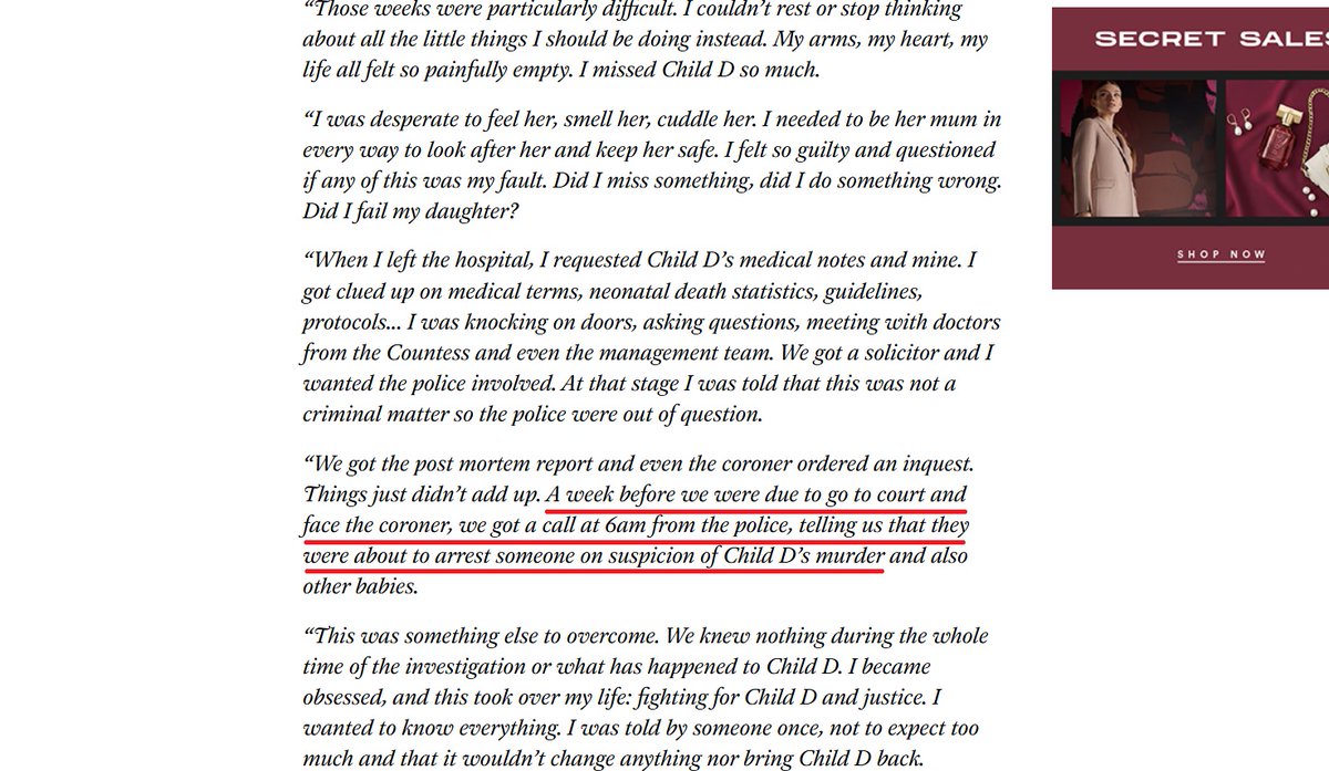 gilham_stuart's tweet photo. @MartynPitman IMO the cancelling of the second inquest reads like Cheshire Police were doing the Doctors bidding. Probably due to incompetence more than compliance as they assumed the Doctors narrative was the correct one. https://t.co/eZiwm3SSqR
