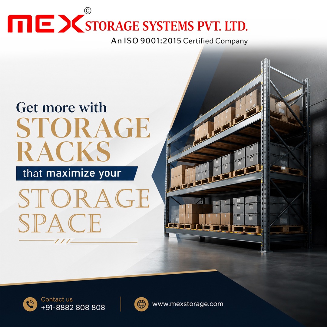 MSSPLNOIDA's tweet photo. 🏭 Maximize your warehouse potential with premium storage racks designed for strength, efficiency, and smarter space utilization. MEX Storage Systems delivers reliable storage solutions that keep your operations organized and productive.

#StorageRacks #WarehouseStorage https://t.co/FbeHpleVdo