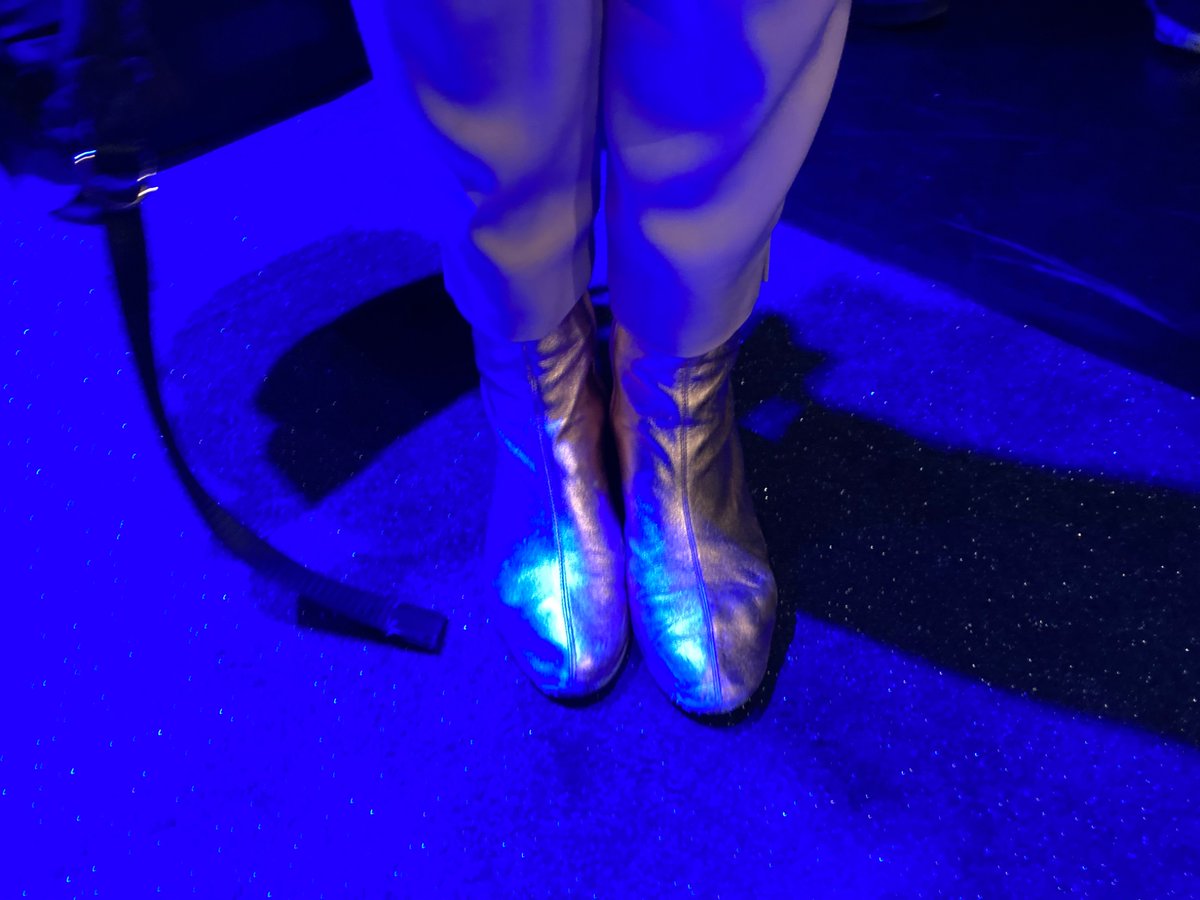 angus_young61's tweet photo. Good to catch up with @Rosiemillard at the @CuriosityHull event today. Rocking in sparkly pink boots (her, not me). https://t.co/yS9qlEYnCs