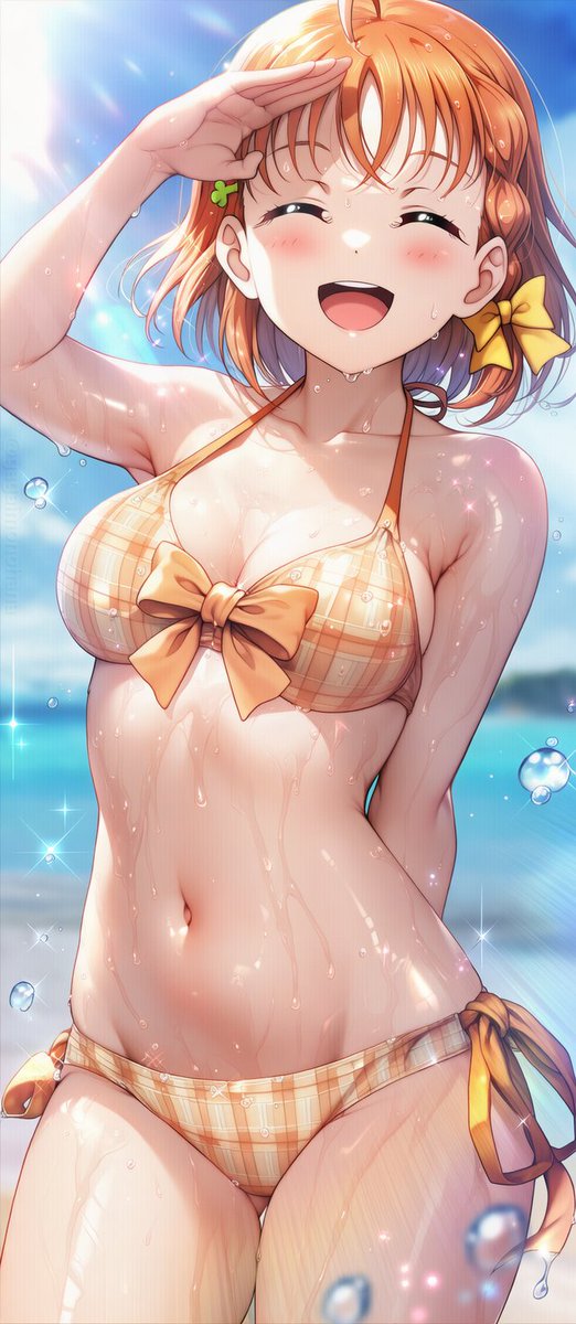 gagaimonohana's tweet photo. おはようございます☀
予告通りのおかわり千歌ちゃんです。まだあるけど、残りはネタがない時にでも🙂。いまだに体調が戻らなかったりして早寝してます。そんなこんなであまり新作っぽくないものばかりで申し訳ないです。

lovelive
Chika Takami
高海千歌
SFW anime-style AI digital art. https://t.co/5a6HJgMYlH