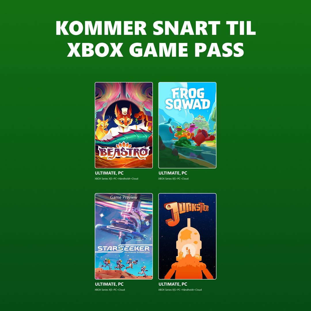 XboxDK's tweet photo. Deler noget meget spændende viden https://t.co/9s2Rg9Dyt7