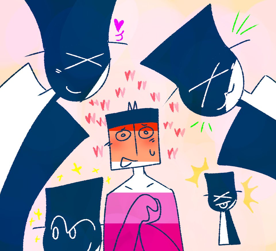 q3qsoup6's tweet photo. Desenho hehehehe :3
(Aliás, feliz Mês do Orgulho! :)))❤️)

#artBR #artㅤㅤㅤㅤ https://t.co/lBn61mS0dl