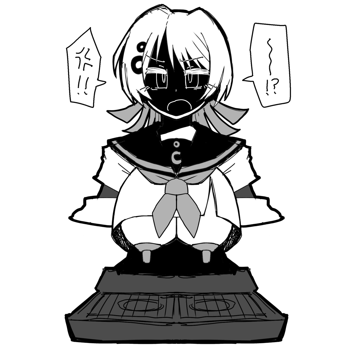g2444952345335's tweet photo. お題より　
チエリちゃんドリンクサーバー化 https://t.co/Uy0GV3gOA3