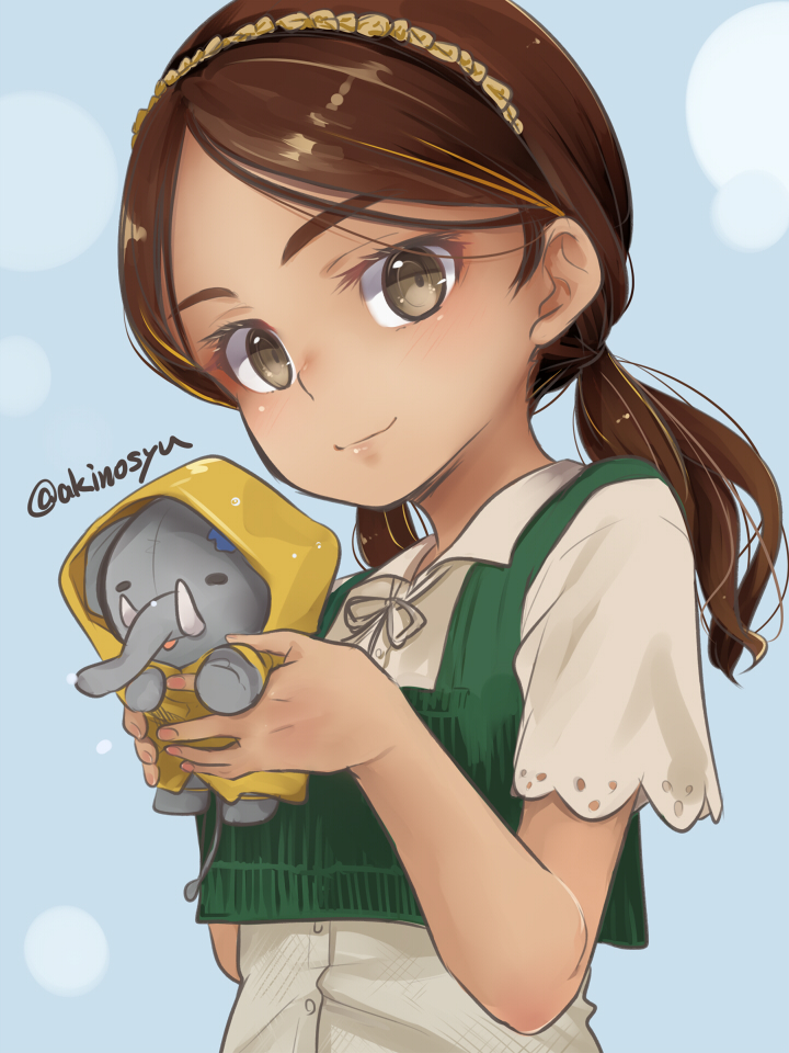 akinosyu's tweet photo. 梅雨トンブリ

驚異的なスピードで衣装が増えていく新入り

#艦これ https://t.co/zfsT46TUZI