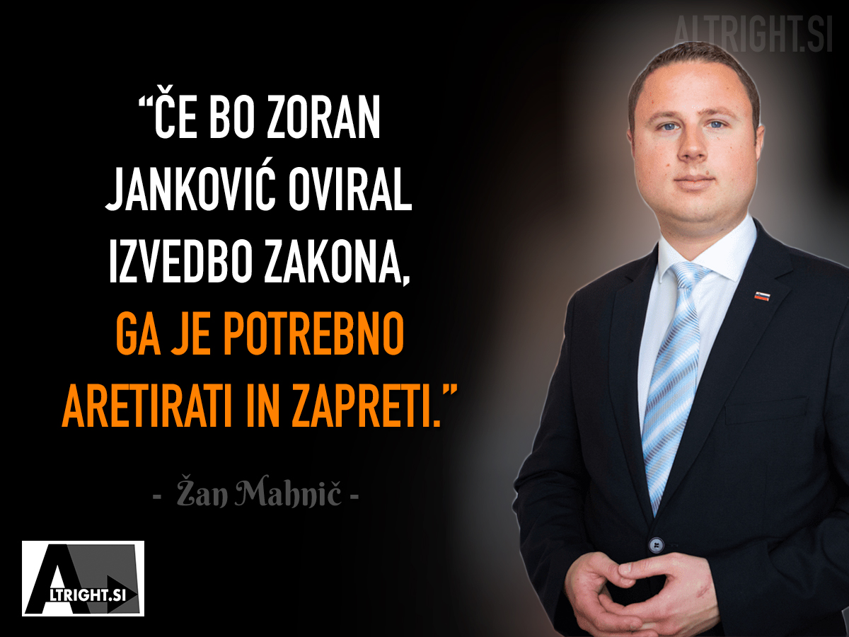 altright_si's tweet photo. Mahnič odločno nad Jankovića: »Če bo oviral izvedbo zakona, ga je treba aretirati in zapreti.«

Več na 👇🏻
https://t.co/SH05lnmx21 https://t.co/D6zmjY4NBW