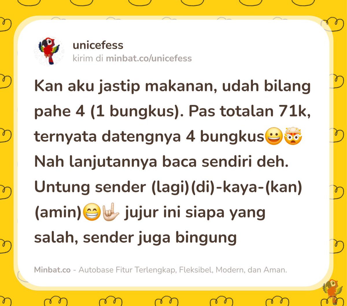 UNNES MENFESS🍌 tweet media