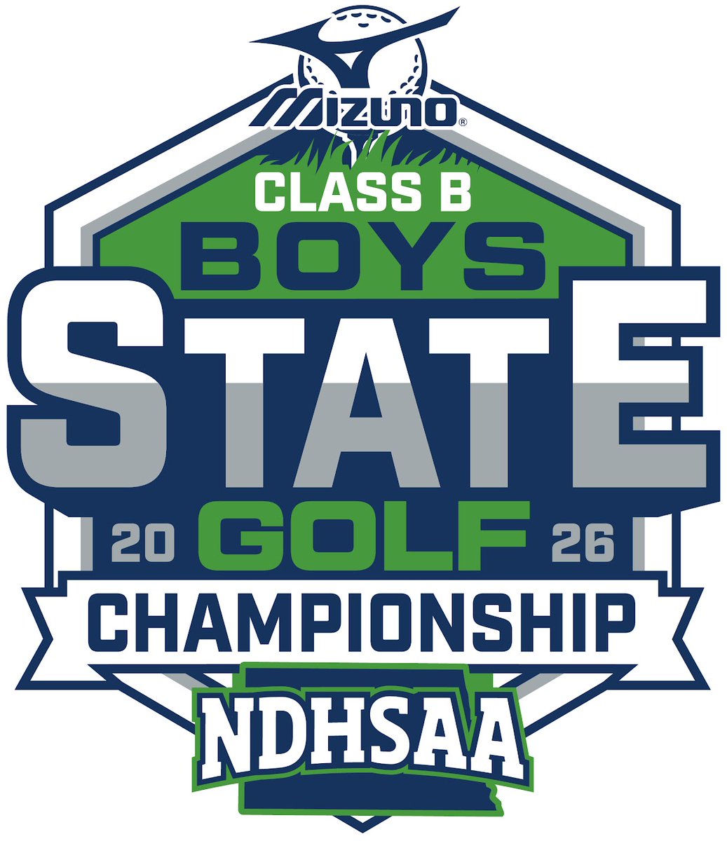 NDHSAA's tweet photo. ROUND 2 (JUNE 3) TEE TIMES - BY HOLE:

2026 NDHSAA Class B Boys Golf State Tournament powered by @MizunoGolfNA (June 2-3 at Carrington’s CrossRoads Golf Club)

https://t.co/OtHrZbkCXF

#NDHSAA #NDpreps https://t.co/1XJ6OZ4J1N