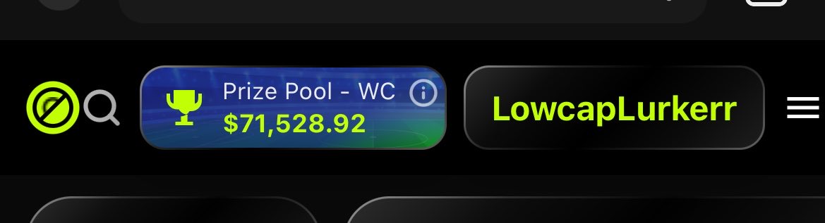 LowcapLurker's tweet photo. Just entered my solana:Hkpi2SkNWm5LogyY1Bz4zYTq5REVvco2aYWd1tYppump team in their World Cup competition🏆 

Tokenised Fantasy Football with a huge prize pool.

IRL player and team partnerships. 

50%+ supply locked.

Ecosystem token $FCM sitting at just $2m MC.

Seems early. I’m in. @fcmdotfun