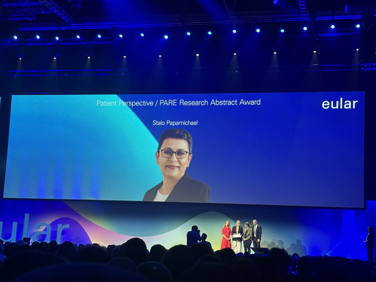 LupusEurope's tweet photo. 👏 Congratulations to all recipients of the @eular_org Abstract Awards!

#EULAR2026 https://t.co/TuPtZvdjur