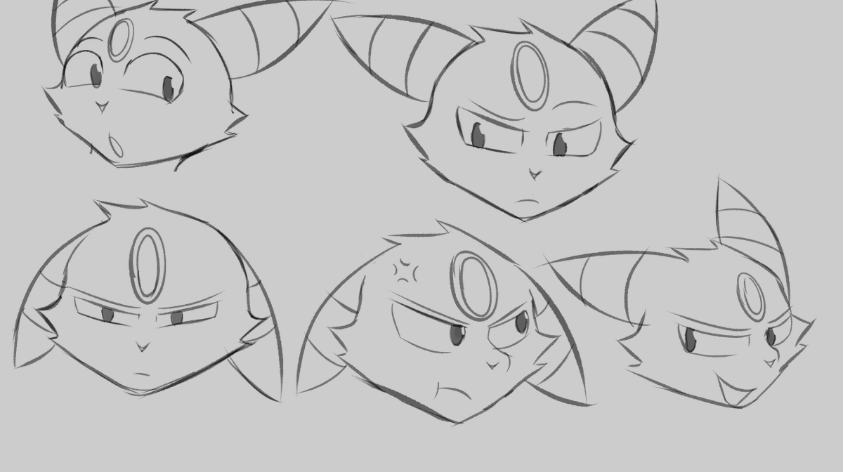 PsychicWiggle's tweet photo. Was messing around with expressions. https://t.co/AoqDup0svf