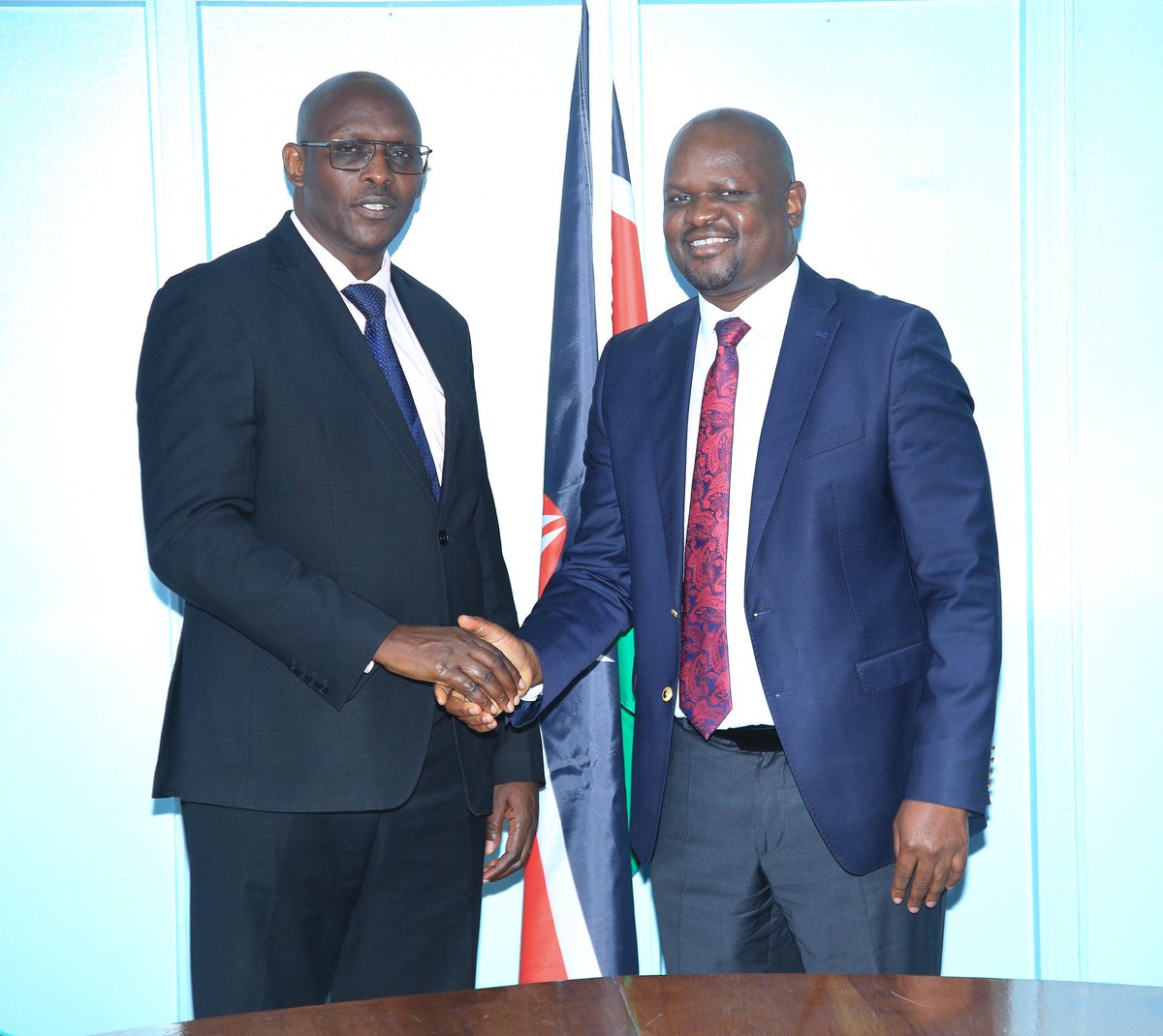 KenyaPmg's tweet photo. Today, I had the pleasure of leading the Posta Kenya team in formalizing the renewal of our longstanding newspaper distribution partnership with Radio Africa Group, led by its Group Editorial Director, Mr. Paul Ilado.

This renewed commitment strengthens Posta Kenya's role as the trusted nationwide distribution partner for The Star newspaper and highlights the value of strategic collaborations in achieving sustainable growth and service excellence through serving Kenyans. 

#PostaKenya