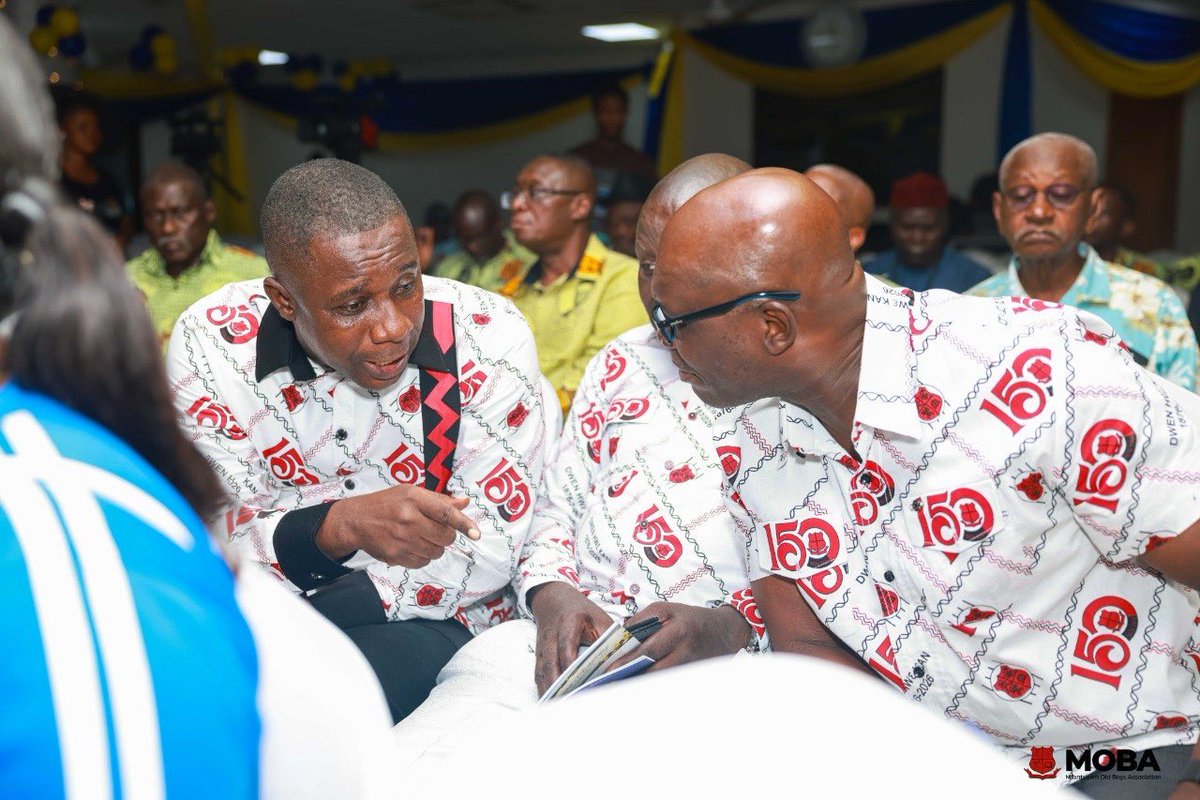 mobafraternity's tweet photo. 🔴⚫️ MOBA was proud to join the Bleoo fraternity at the launch of Accra Academy’s 95th Anniversary Celebrations.

#MOBA #AccraAcademyAt95 #BleooBotwe https://t.co/mvToqa7cNA