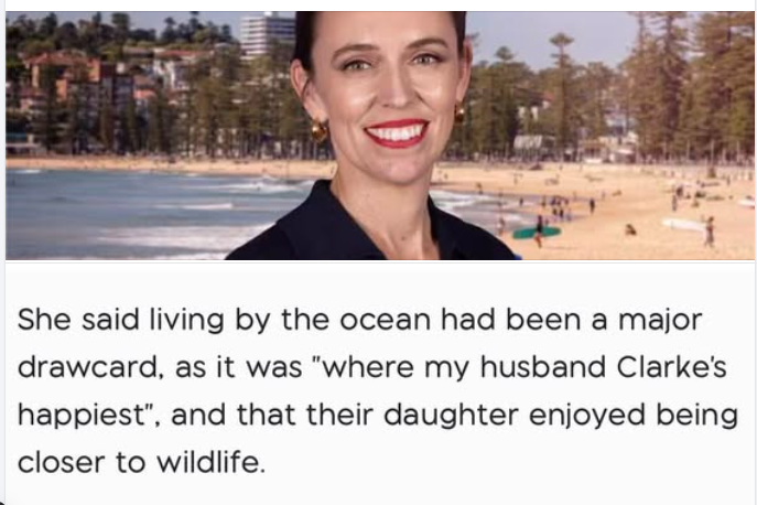 NZMAGAMike's tweet photo. People don't seem to understand when you are that rich you have the money to buy a new house somewhere else as the sea levels rise.
#MadeArdernGoAway https://t.co/FMwX5zOBwM