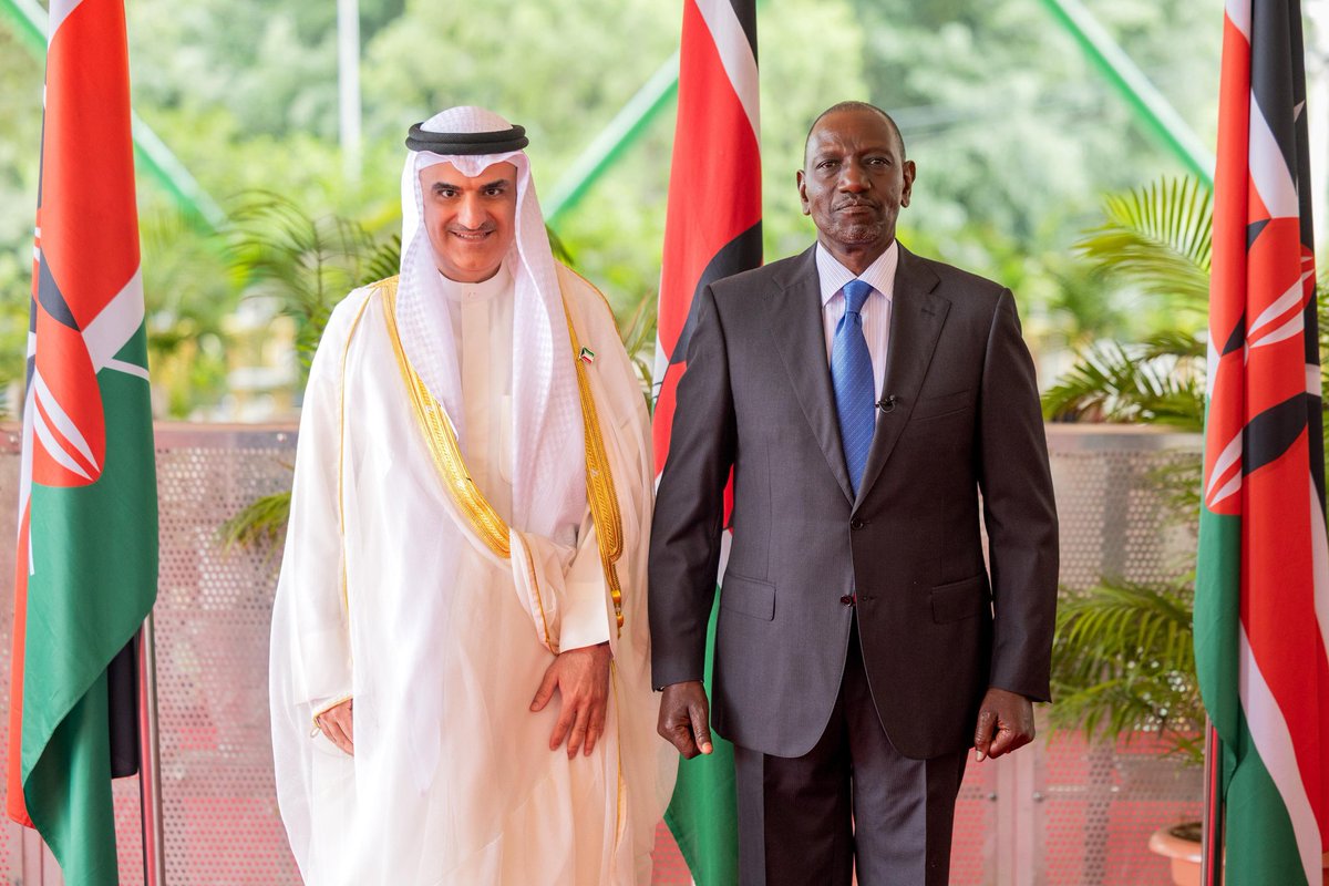 WilliamsRuto's tweet photo. Our global profile has been growing at a defining moment in the age of multilateralism. 

Kenya will keep growing and strengthening her diplomatic networks across the world in pursuit of our common interests, benefit and prosperity.

Received credentials of newly-assigned envoys to Kenya at State House, Nairobi.

They are Luis Fernando Carranza Cifuentes (Guatemala), Salome Zulu Mmola (South Africa), Anas Talib Ali Marafi (Kuwait), and Olivia Charlotte Owen (New Zealand).

Welcome to Kenya and our very best wishes in your assignments.