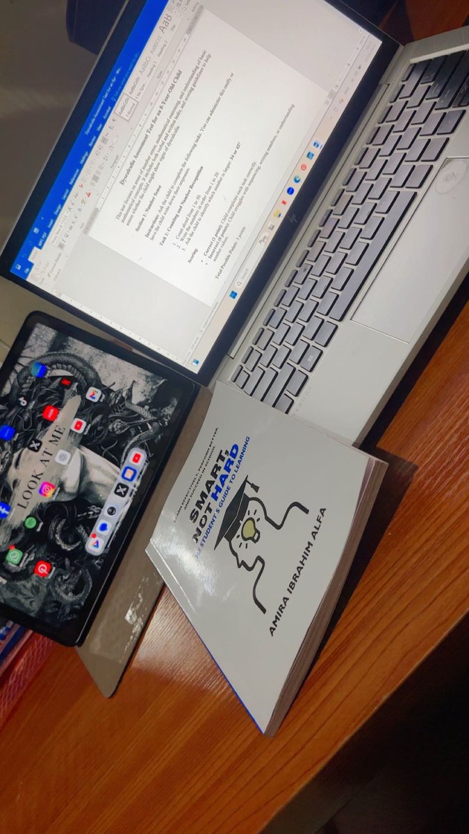 amiraibalfa's tweet photo. Good morning.
Started my day with a psychoeducational assessment for a child suspected of having dyslexia. If ur child is struggling academically or falling behind, a psychoeducational assessment can help identify their learning needs.
For enquiries, call or WhatsApp 07077705170. https://t.co/sL4fwcvTHi