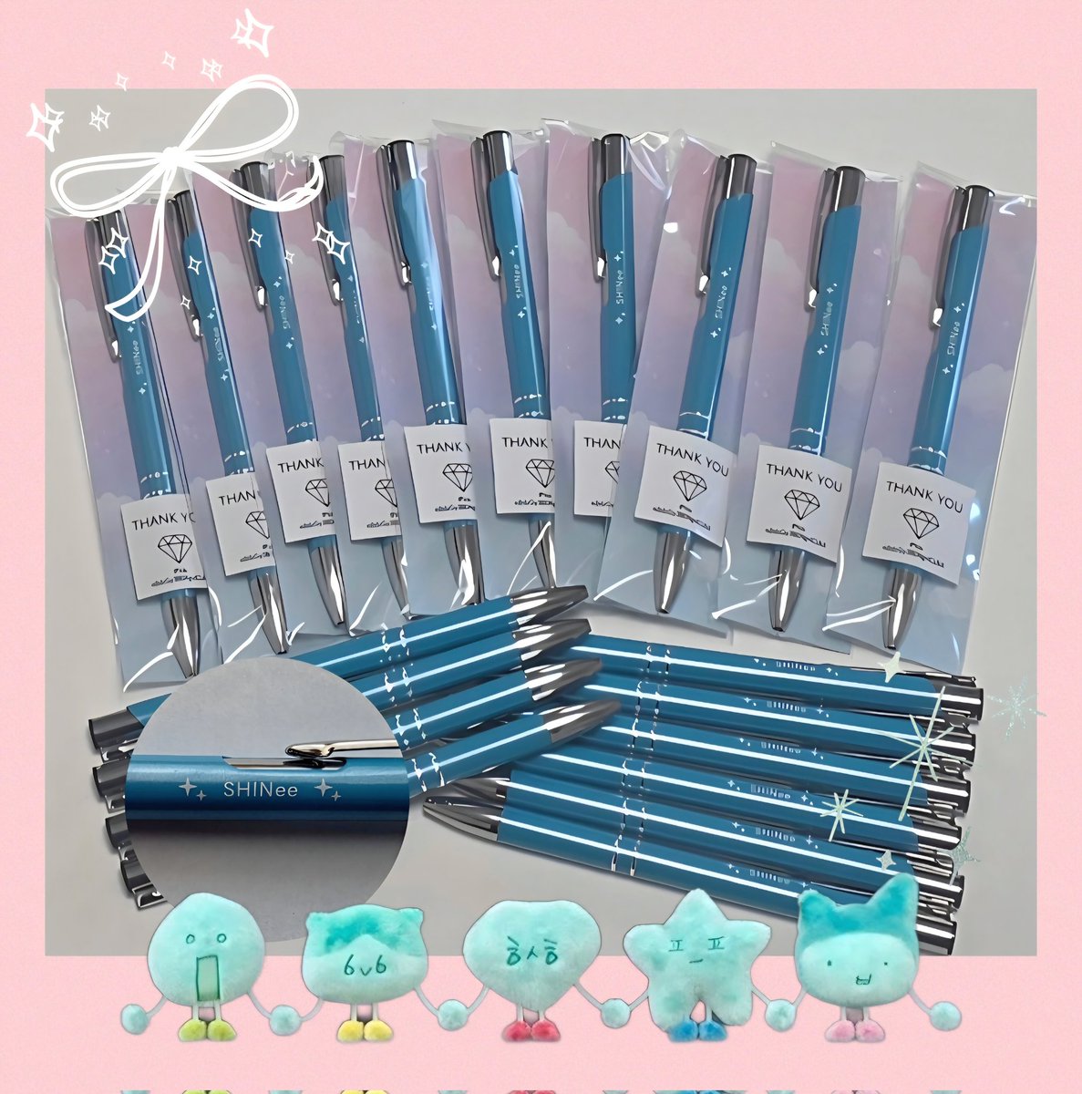 dzGy3B04gvlCUkX's tweet photo. SHINeeﾍﾞﾙｰﾅ両日参戦予定です🩵🤍
実用品のｿﾝﾑﾙですが😆💦たくさんありまして🖊️お会いいただける方♡もらってもいいよという方ぜひ🙇💕
ｺﾐｭ障でお声がけ出来ずほとんど持ち帰ることになりそうな…
お気軽にお声がけください（FF外の方も）🥰🩷

#SHINee #2026_SHINeeWORLD_VIII_THE_INVERT https://t.co/isUxaVAZj3