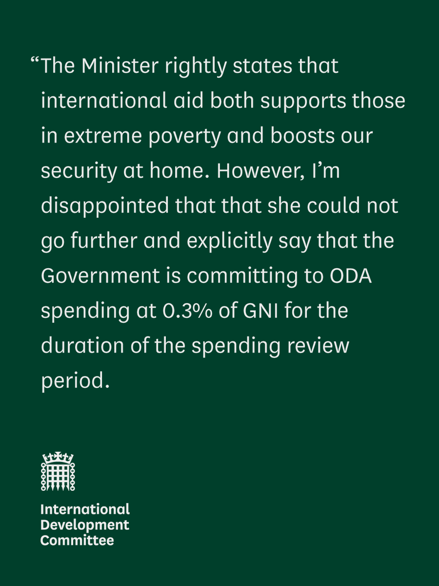 CommonsIDC's tweet photo. Our Chair @SarahChampionMP wrote to the Foreign Secretary at the @FCDOGovUK, seeking reassurance that Official Development Assistance will be maintained at 0.3%. The response did not fill the Committee with confidence.

Read more: https://t.co/aoPyS4TDbB https://t.co/7FyqoVehcF
