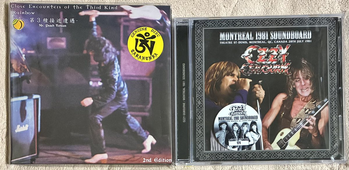 浜松よりお届け物📦💿 RAINBOW ・CLOSE ENCOUNTERS OF THE THIRD KIND
