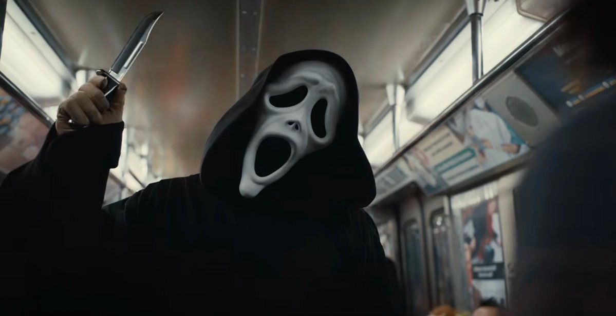 casstlefreak's tweet photo. The #ScaryMovie franchise has never been about being edgy or trying to cancel cancel culture. It’s about poking fun at the absurdities of the world. This new one is no exception. I was laughing my ass off with this one. It’s stupid and silly. No more. No less. https://t.co/7FYlzmZ5t0