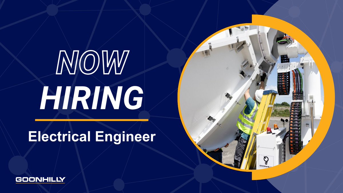 goonhillyorg's tweet photo. 📢 We’re looking for an Electrical Engineer to help keep our systems safe, efficient, and reliable!

📍 Role based at Goonhilly HQ in Cornwall

📅 Apply by the 7th of June

➡️ https://t.co/VOwIMoOqvj https://t.co/Dk6aqzdvWq