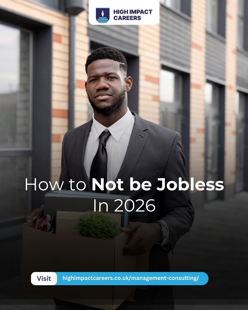 HighImpact01's tweet photo. Don’t stay jobless in 2026, build skills that get you hired.

#CareerGrowth #ConsultingSkills #HighImpactCareers https://t.co/3UJw82oQvL