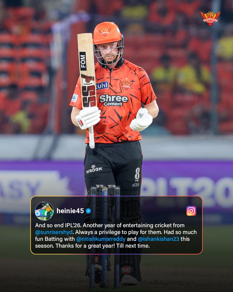 SunRisers Hyderabad tweet media