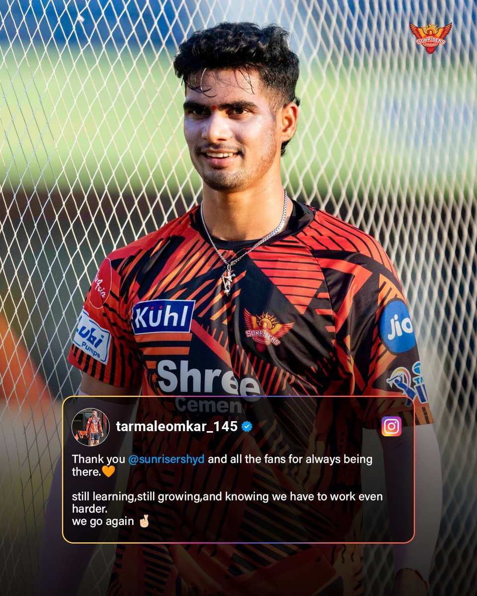 SunRisers Hyderabad tweet media