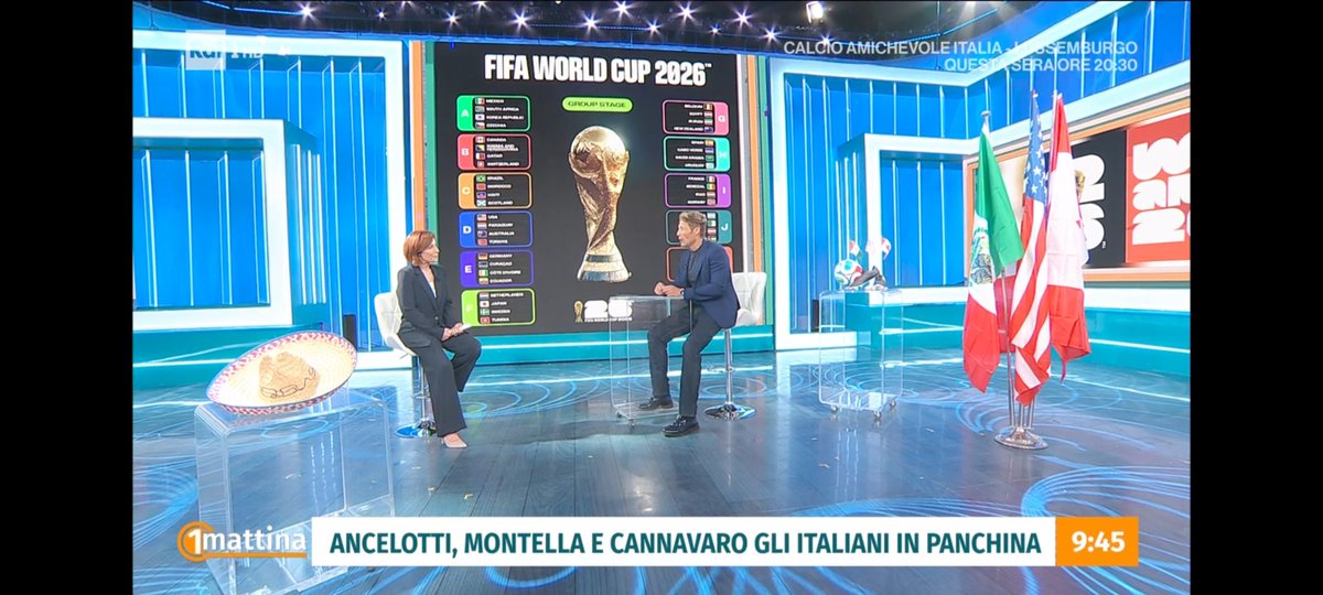 7jon7's tweet photo. Rai1 senza pietà ci ricorda di aver pagato i diritti per le imminenti partite dei mondiali: per la nostra nazionale solo un ricordo del passato. Oggi solo allenatori in panchine altrui, ma l'amichevole in luminosa è il vero tocco di classe... #fifaworldcup @see_lallero https://t.co/uk8T2RTTaC