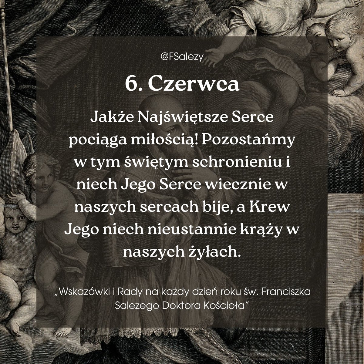 FSalezy's tweet photo. 6. czerwca
#FranciszekSalezy https://t.co/JGfHAhRt0C