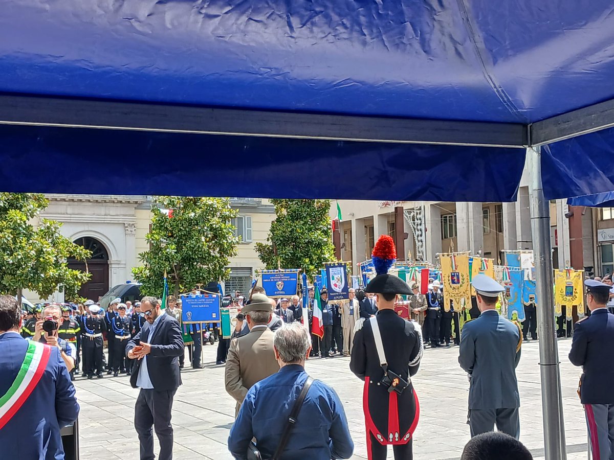RuvoDelMonte's tweet photo. In occasione dell’80° anniversario della Festa della Repubblica, la nostra comunità ha preso parte alle celebrazioni ufficiali. A rappresentare con orgoglio il Comune di Ruvo del Monte era presente il nostro Assessore.
https://t.co/Qv6RmrSXqZ https://t.co/blcgScpVcA