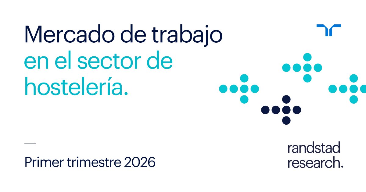 Randstad_es's tweet photo. El sector de hostelería crece en el primer trimestre de 2026.
🔹 1,77 millones de ocupados, lo que representa el 7,9% del total.
🔹 El 87% de los empleos son indefinidos.

Accede al informe de #RandstadResearch.
👉🏻 https://t.co/sfKsng5u6O https://t.co/mLxMJdQZGx
