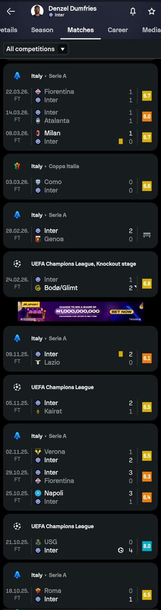 ultimate_kombo's tweet photo. No wonder they can't show us anything he did from last season 

Baba been dey drop back to back stinkers unnoticed 

I swear I never knew he was this terrible last season what happened to him 😭😭😭 https://t.co/gMqyVrIE7F