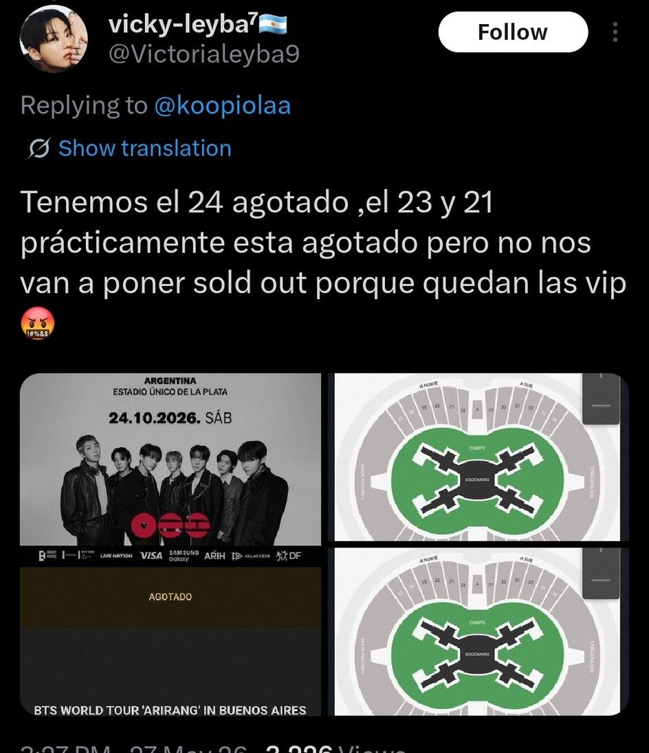 curtlelu's tweet photo. @Vampyfae @queenrandarkv The first day sold out, and they even added more tickets. As for the second day, most sections were sold out within just two days, and there were no cancellations involved. Now compare that to BTS's tickets that still haven't sold out. https://t.co/3kiNRDHQCK