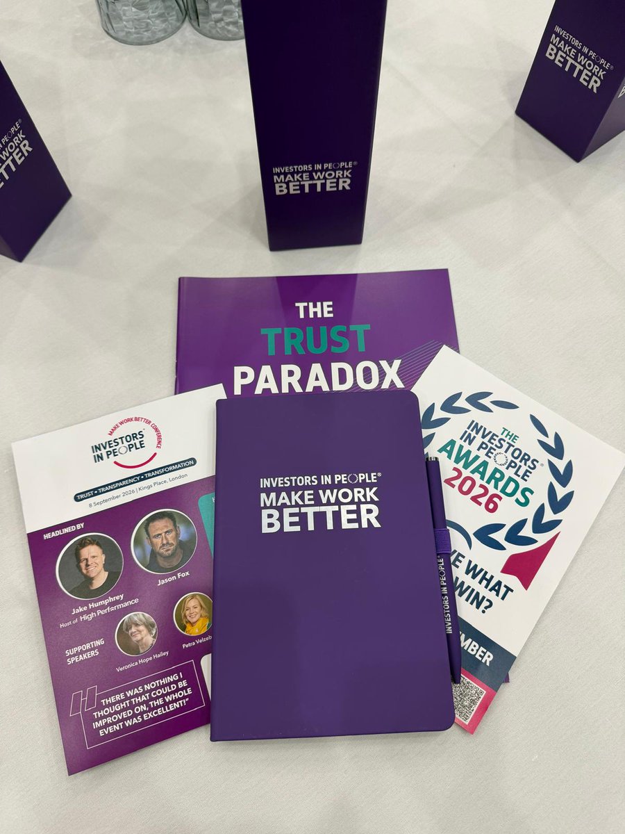 IIP's tweet photo. Kicking off our Celebration event at Crowne Plaza and the room is already buzzing. Petra Velzeboer on leadership, an accredited panel sharing their stories, and a community worth celebrating.
This is what making work better looks like. https://t.co/lD9YDJNe8X