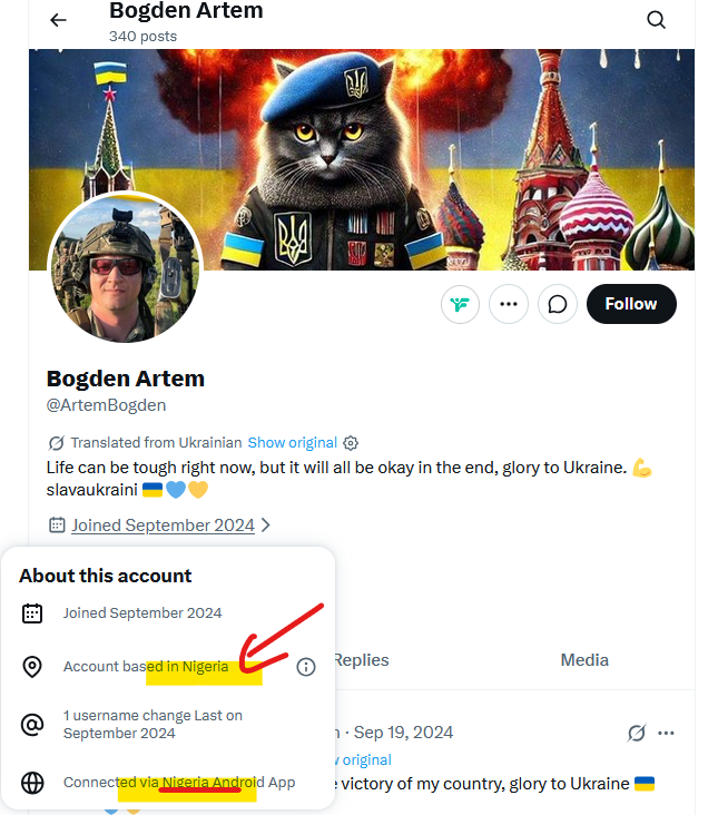 DucuGavril's tweet photo. #FakeSoldier 👇

@ ArtemBogden https://t.co/P70qsrWMLk