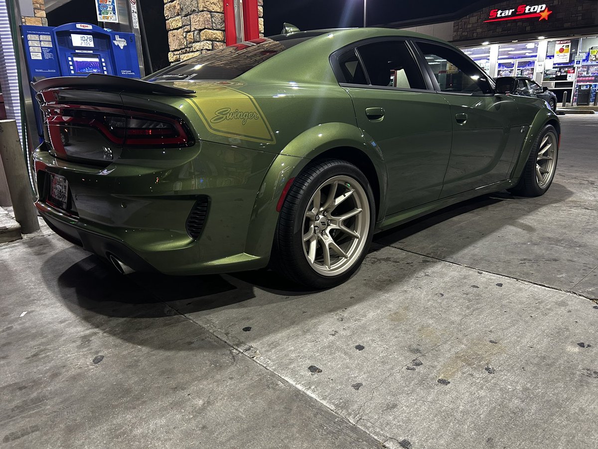 OptionalHellcat's tweet photo. @KingOfMopar1 The 2023 Swinger Special Editions are sweet! I love my Charger! https://t.co/XibhgRYuNc