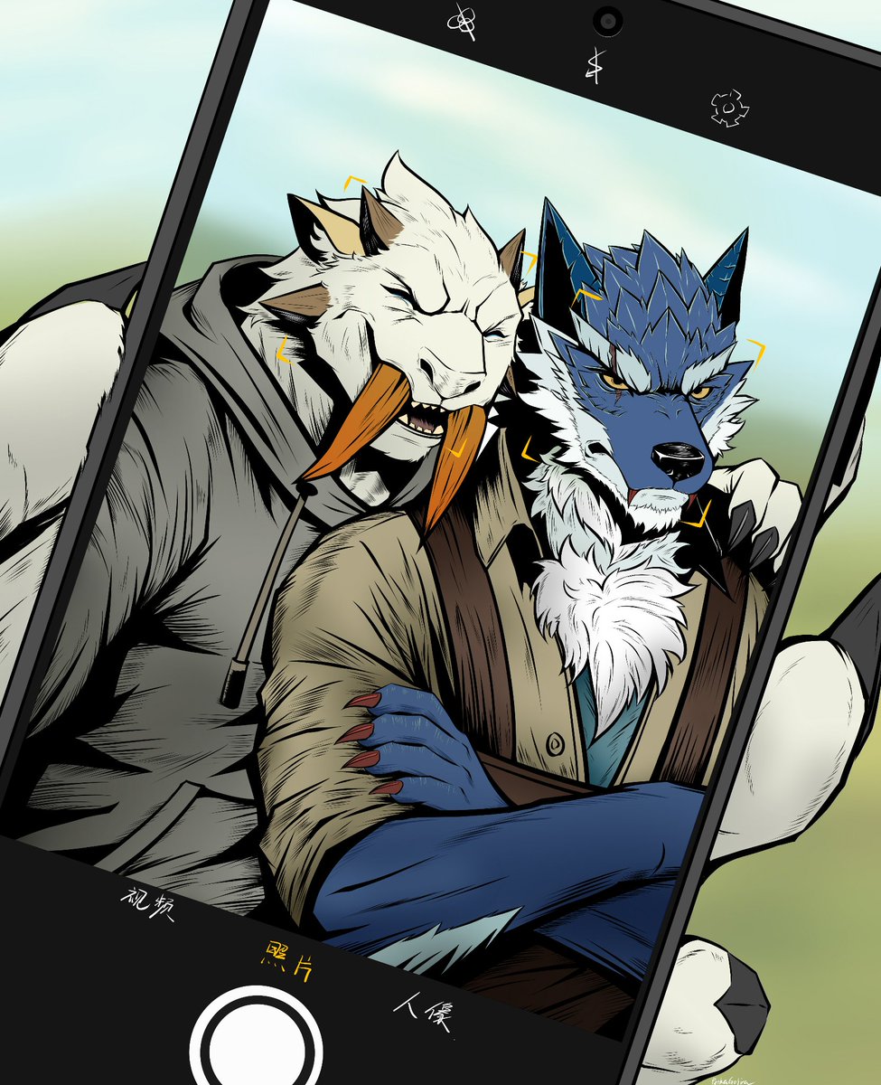 PythaGojira's tweet photo. 叔侄俩 https://t.co/C2y3EsspjD