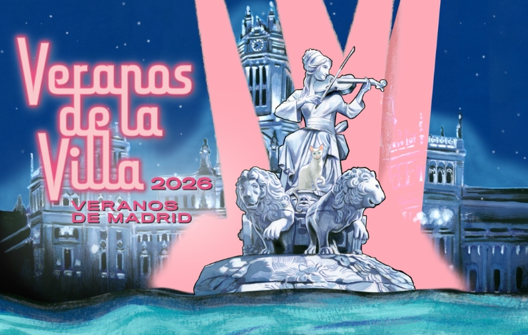 MADRID's tweet photo. 🎶 Grandes conciertos, flamenco, ballet, cine de verano, teatro y una clausura sinfónica dedicada a ABBA en #VeranosDeLaVilla 2026

 📍Contemporánea Condeduque, @mataderomadrid , Instituto San Isidro, Parque de la Bombilla y Parque Tierno Galván

👉https://t.co/8ggZkpVElc https://t.co/9xCkgbe8Uj