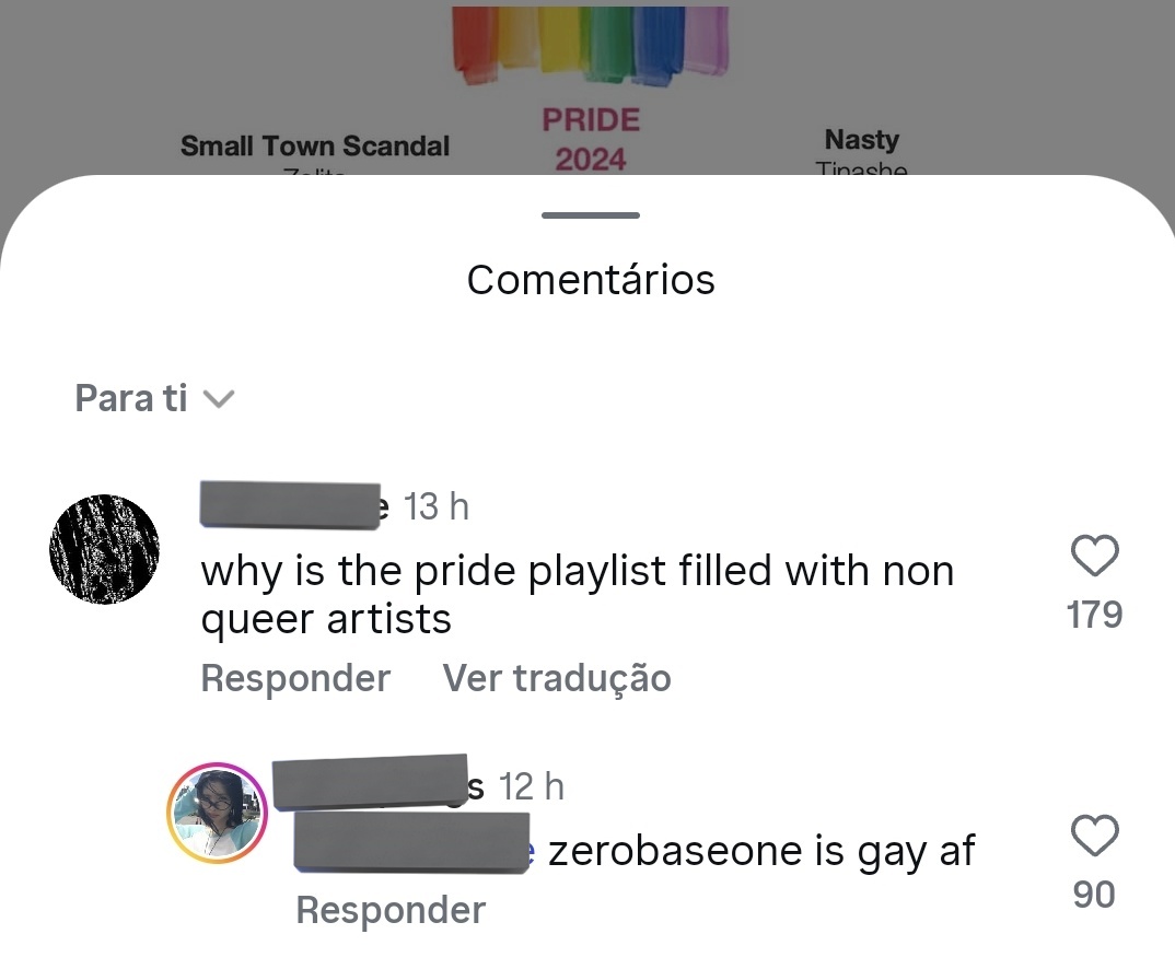 zeroseive's tweet photo. ZEROBASEONE? and the comment 😭 https://t.co/AOJTCKfAjn