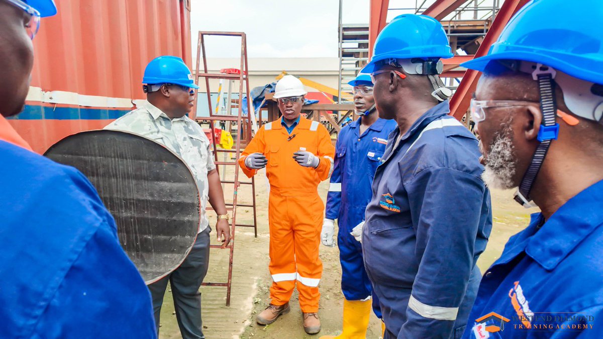 wednlng's tweet photo. Because at Westend Diamond Training Academy, training is not just about certification it is about competence.
#WestendDiamond #ConfinedSpace #SafetyTraining #WorkplaceSafety #IndustrialTraining #ProfessionalTraining https://t.co/xAE4b0jECX